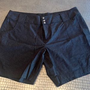 Womens Jo Fit Gray Golf Shorts